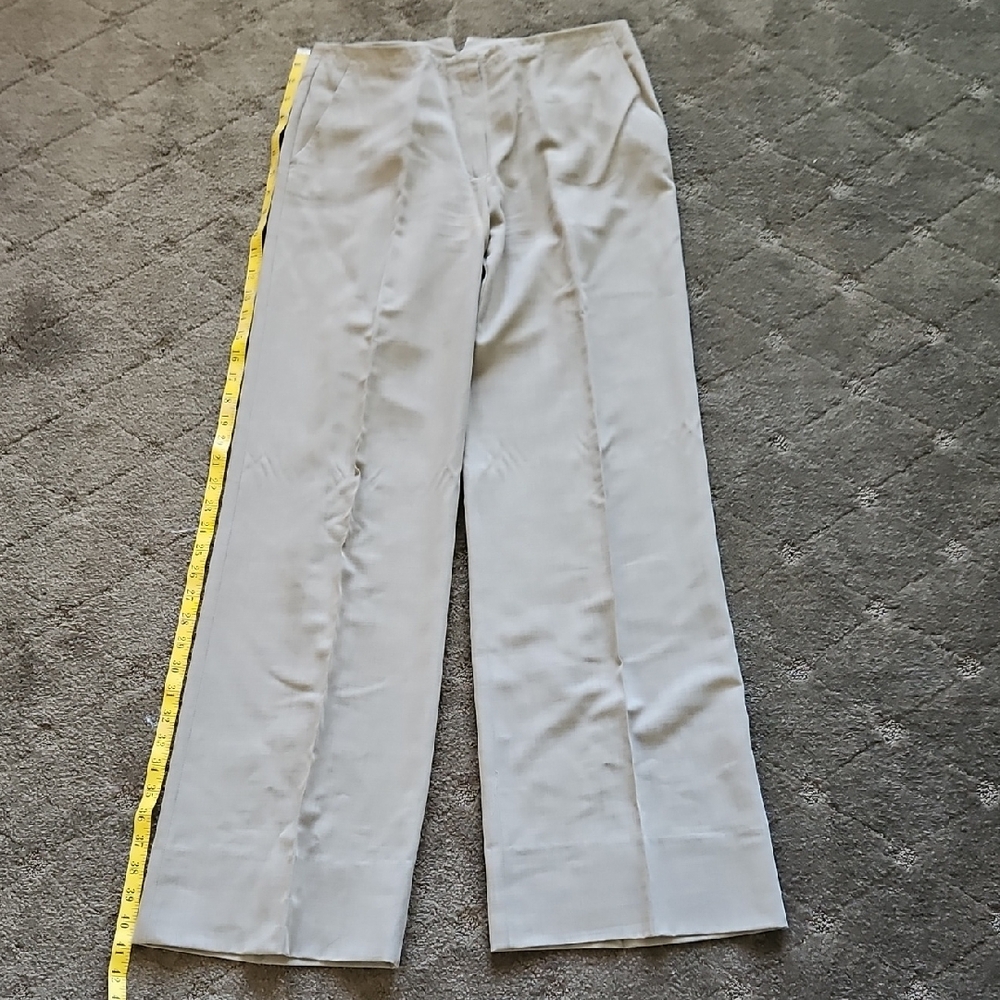 Mango Wide-Leg Linen Pant In Flax Color